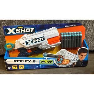 🟦 X-Shot Reflex 6 Dart Blaster – Brand New!
